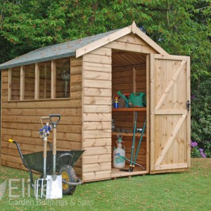 Apex sheds in Fareham. All apex sheds delivered and apex sheds installed in Fareham.