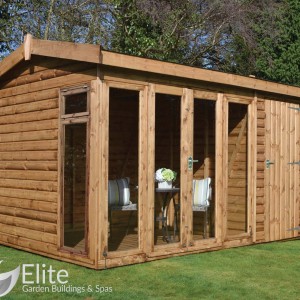 Merano dual purpose shed and summerhouse combination